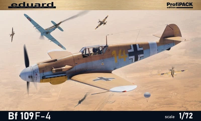 Збірна модель Bf 109F-4 масштаб 1:72 Eduard ProfiPACK (70155)