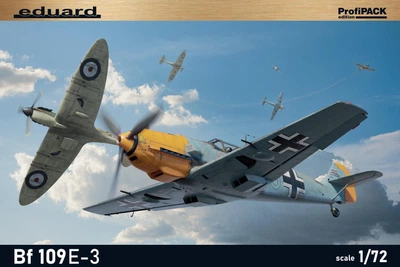 Збірна модель Bf 109E-3 масштаб 1:72 Eduard ProfiPACK (7032)