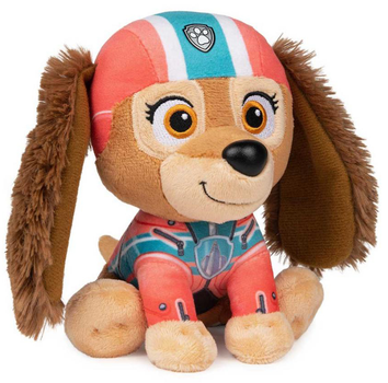 Мягкая игрушка – Собака, 15 см в сиреневой сумочке