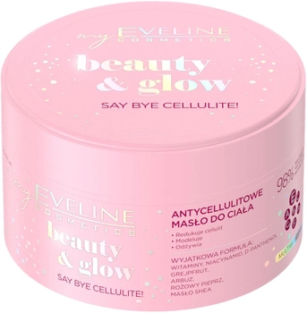 Masło do ciała Eveline Cosmetics Beauty & Glow antycellulitowe 200 ml (5903416040491)