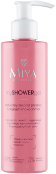 Żel pod prysznic Miya Cosmetics MyShowerGel naturalny z olejkiem makadamia 190 ml (5903957256412)