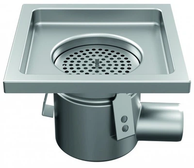 Трап горизонтальний ATT Inox Drain WM200/50H1