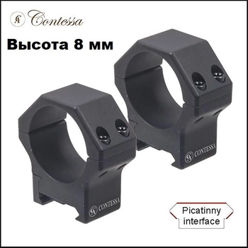 Кольца Contessa 30 мм на Picatinny, средние LPR02/A