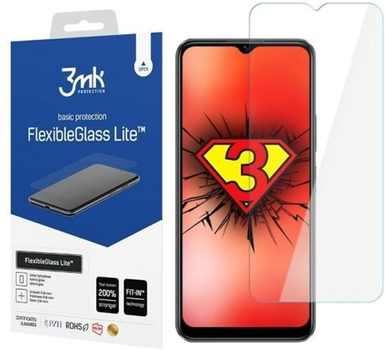 Захисне скло 3MK FlexibleGlass Lite для Vivo Y16 / Y22s (5903108494779)