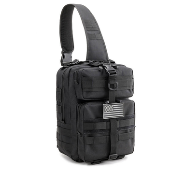 Сумка тактична через плече Smartex 3P Tactical 15 ST-089 black