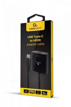 Adapter-przejściówka Cablexpert USB-C do HDMI (A-CM-HDMIF-03)