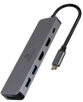 Док-станція Cablexpert USB-C 3 в 1 (Хаб/HDMI/PD) (A-CM-COMBO3-03)