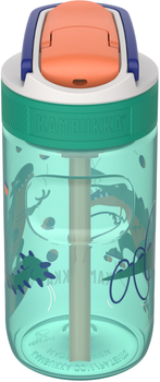 Butelka na wodę Kambukka Lagoon Kids Juggling Dino 400 ml Light Green (11-04047)