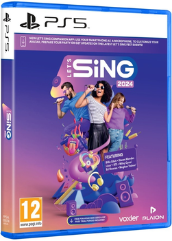 Gra na PlayStation 5 Lets Sing 2024 (4020628611576)