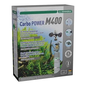 Система CO2 для акваріума Dennerle Carbo Power M400 з балоном 500 г (ATG-3076)