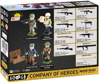 Конструктор Cobi Company of Heroes 3 Компанія героїв 60 шт (5902251030414)