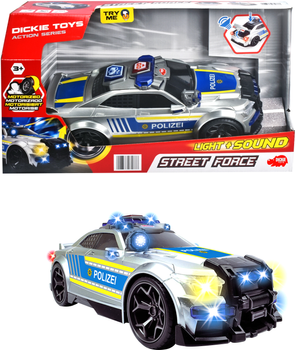 Zabawkowy samochód Dickie Toys Patrol uliczny 33 cm (4006333043147)