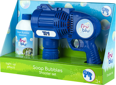 Пістолет для мильних бульбашок TM Toys Fru Blu з рідиною 400 мл (5904754601573)