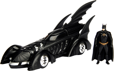 Samochód Jada Batmobile z figurką Batmana 2 szt (4006333065019)