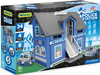 Ігровий набір Wader Play House Відділення поліції 37х30 см (5900694254206)