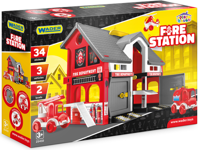 Ігровий набір Wader Play House Пожежна станція 37х30 см (5900694254107)