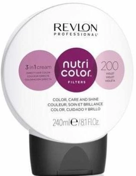 Balsam koloryzujący do włosów Revlon Nutri Color Filters Toning 200 240 ml (8007376047006)