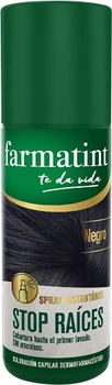 Spray tonizujący do włosów Farmatint Spray Stop Root Black 75 ml (8470001936660)