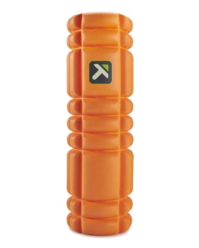 Вибрирующий компактный массажный валик (роллер, ролик) Trigger Point NANO Vibe 190x65 мм Orange (США)