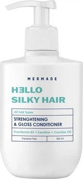 Кондиционер Mermade Keratin & Pro-vitamin B5 для Укрепления и Сияния волос 300 мл (4823122900036)