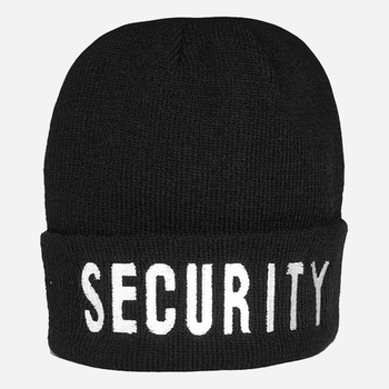 Шапка военная MIL-TEC Security 12075097-019 One size Black (4046872272974)