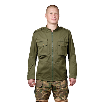 Куртка тактическая износостойкая облегченная для силовых структур М65 R2D2 олива 48-50/170-176 TR_BH-U-JM65R2-O-48-170