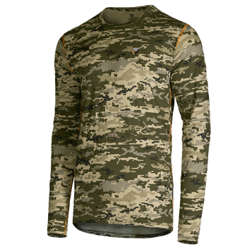 Лонгслів тактичний еластична футболка з довгим рукавом для силових структур Камуфляж (5717), XXL TR_5717XXL