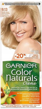 Krem koloryzujący do włosów Garnier Color Naturals Creme 9.13 Bardzo Jasny Beżowy Blond 156 g (3600540379252)