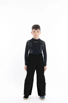 Брюки горнолыжные Just Play детские, черный (N5005-1) 128