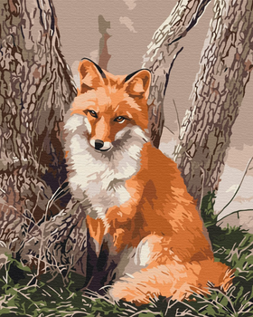 Картина за номерами Brushme Лісова лисичка 40 х 50 см (BS52398)