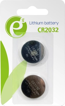Літійові батарейки EnerGenie CR2032 2 шт (EG-BA-CR2032-01)