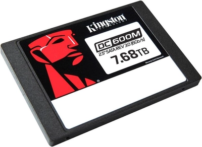 SSD диск Kingston Enterprise DC600M 7.68ТБ 2.5" SATAIII 3D TLC (SEDC600M/7680G)