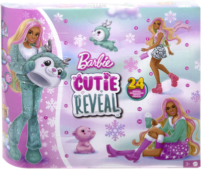 Kalendarz adwentowy Barbie Cutie Reveal (194735097586)