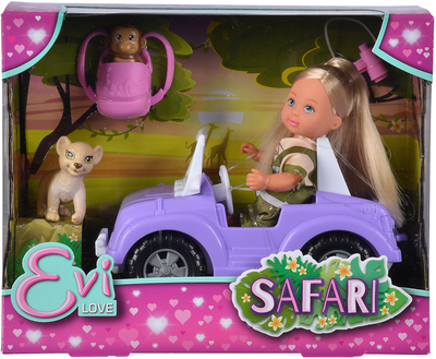 Lalka Simba Toys Evie Safari z samochodem i akcesoriami (105733648)
