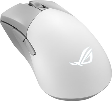 Mysz Asus ROG Gladius III Aimpoint Bluetooth/Bezprzewodowy Biały (90MP02Y0-BMUA10)