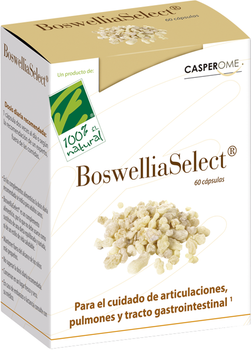 Suplement diety 100% Natural Boswelliaselect 60 kapsułek (8437008750453)