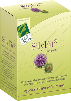 Suplement diety 100% Natural Silyfit 60 kapsułek (8437008750699)