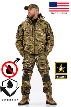 Зимний комплект военной формы: бушлат тактичний и тактические штаны мультикам Multicam SPARTAN 56