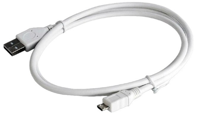 Кабель Cablexpert USB 2.0 - MicroUSB 5pin 1 м (CCP-mUSB2-AMBM-W-1M)