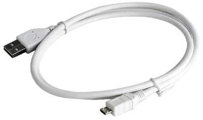 Kabel Cablexpert USB 2.0 - MicroUSB 5pin 1 m (CCP-mUSB2-AMBM-W-1M)