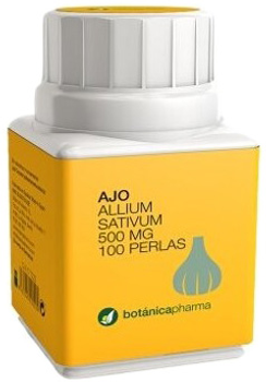 Suplement diety Botanicapharma Garlic 500 mg 100 pereł (8435045200009)