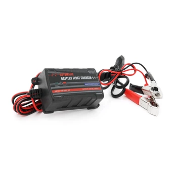 Автоматическое ЗУ для аккумулятора 6V/12V (MF,WET,AGM,GEL), Merlion TE4-023, 100-240V, Ток заряда 6/12V/750mA, крокодилы в комплекте