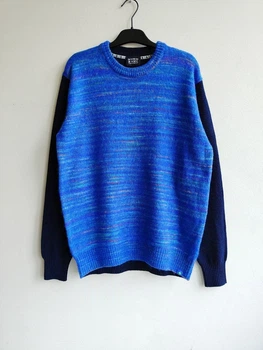 Джемпер шерсть Scotch & Soda Amsterdam 167241 M-L Тёмно-синий/Синий