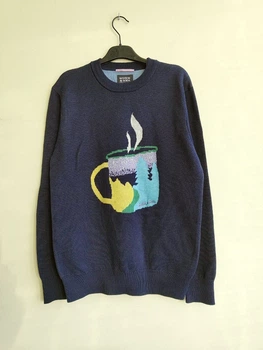 Джемпер Scotch&Soda Amsterdam 168492 M-L Night (сине-чёрный)