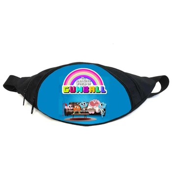 Поясная сумка бананка Удивительный мир Гамбола (GB-G 09) Gear Bag черная