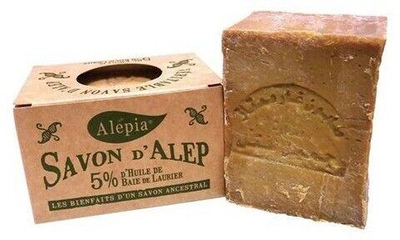 Stałe mydło Alepia 5% Laurel 190 g (3700479107244)