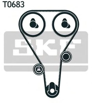 Комплект (ремень+ролики)) SKF (VKMA94012)