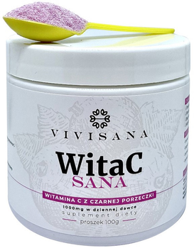 Suplement diety Vivisana WitaC Sana z czarnej porzeczki 100 g (5904100401604)