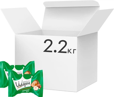 Конфеты АВК Королевский шарм с ореховой начинкой 2.2 кг (4823105815890)