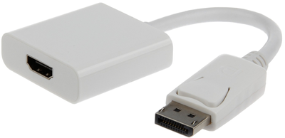 Адаптер Cablexpert DisplayPort to HDMI (A-DPM-HDMIF-002-W)